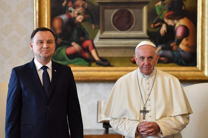Prezydent zaprosił papieża do Polski na 100. rocznicę odzyskania niepodległości