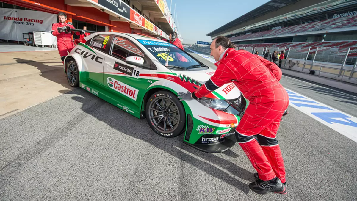 Przedsezonowe testy Castrol Honda WTCC