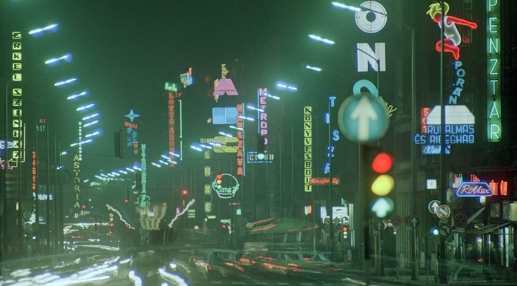 Budapest neonfények 1974