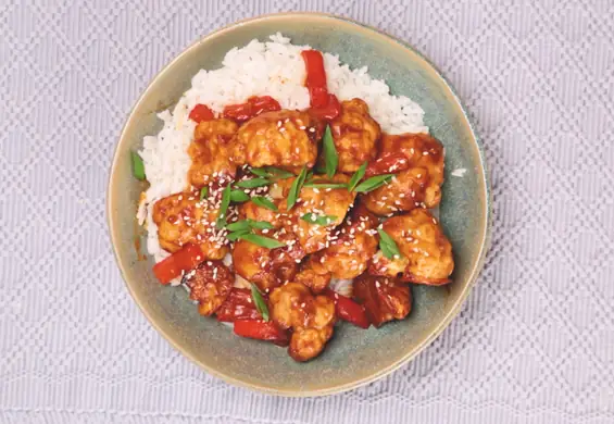 Kalafiorki Kung-Pao