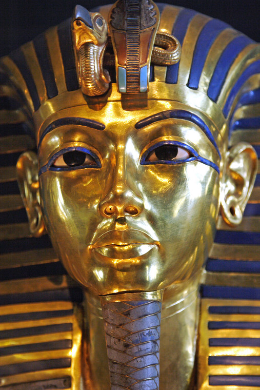Maska pogrzebowa faraona Tutenchamona