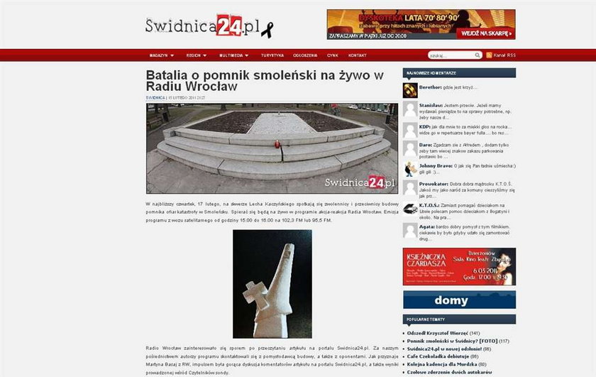 Projekt pomnika Ofiar Smoleńska. Foto