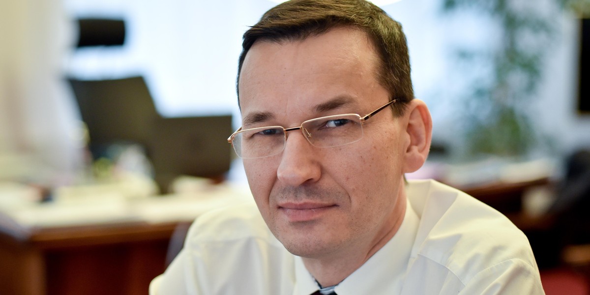 Premier RP Mateusz Morawiecki