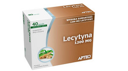 Lecytyna 1200 mg APTEO - wskazania, przeciwwskazania, dawkowanie