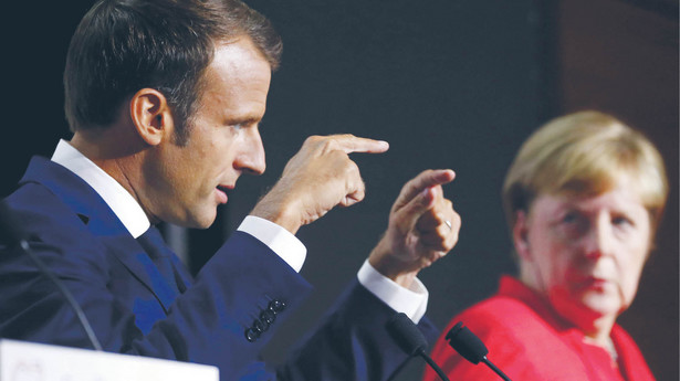Pomysły prezydenta Francji Emmanuela Macrona nie podobają się niemieckiej kanclerz Angeli Merkel