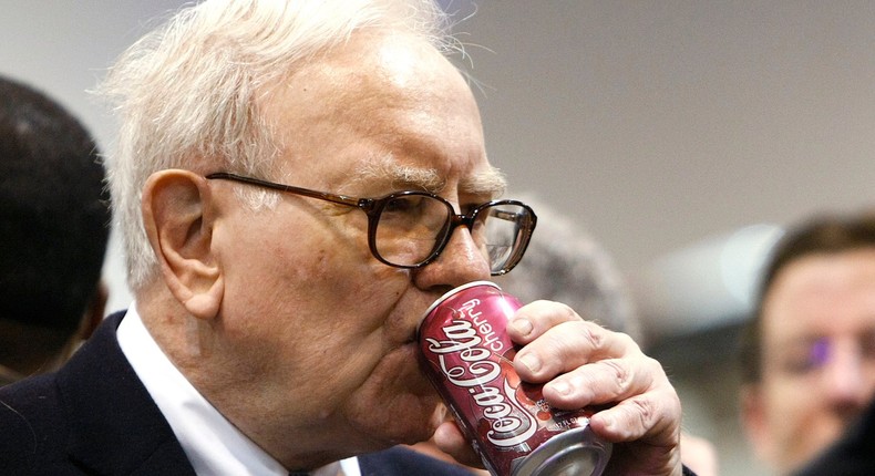 warren buffett cherry coke