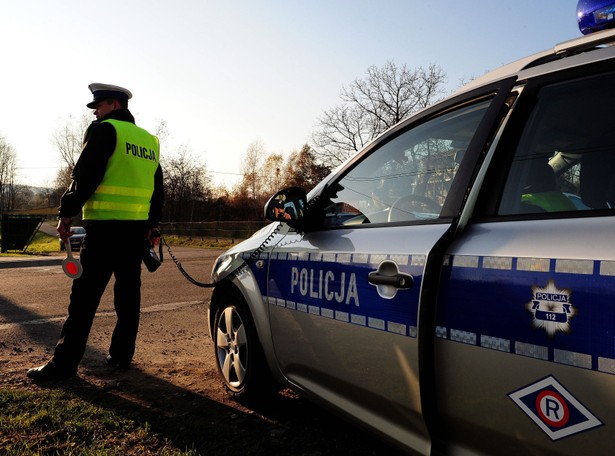 Tysiąc złotych za nadciśnienie policjanta