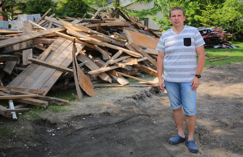 Rodzina straciła wszystko w czasie wybuchu gazu w domu w Tuszynie