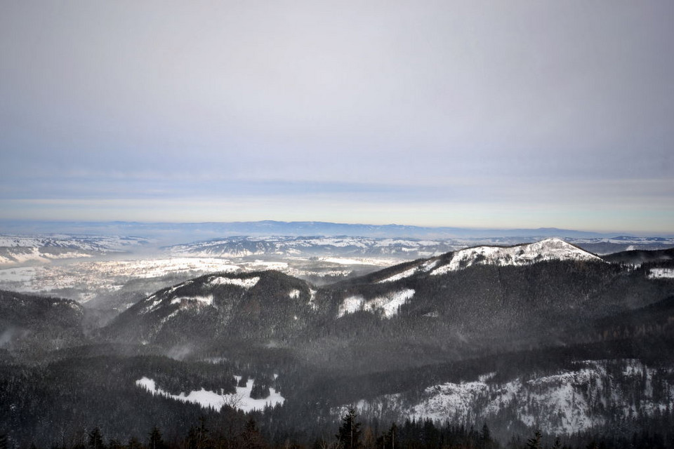 Polska - mroźne Tatry na rakietach