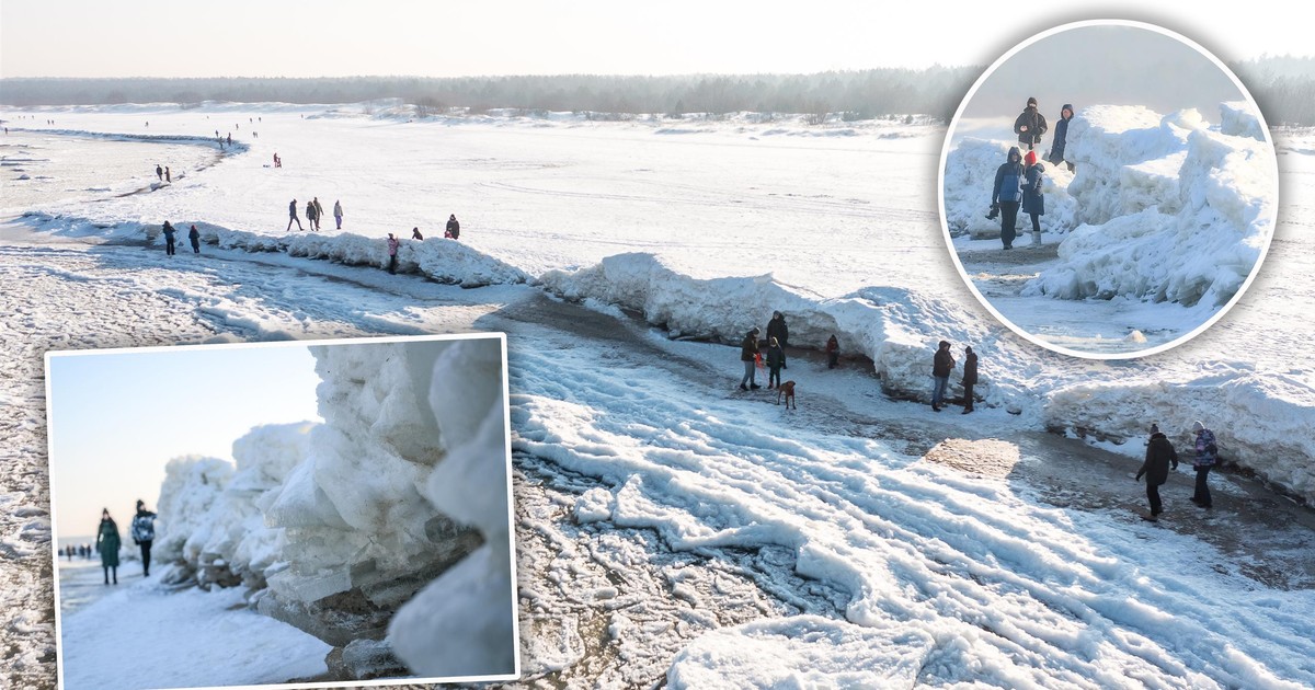 "Jak żyję, pierwszy raz widzę". Niezwykłe zjawisko na polskiej plaży. Turyści aż oniemieli