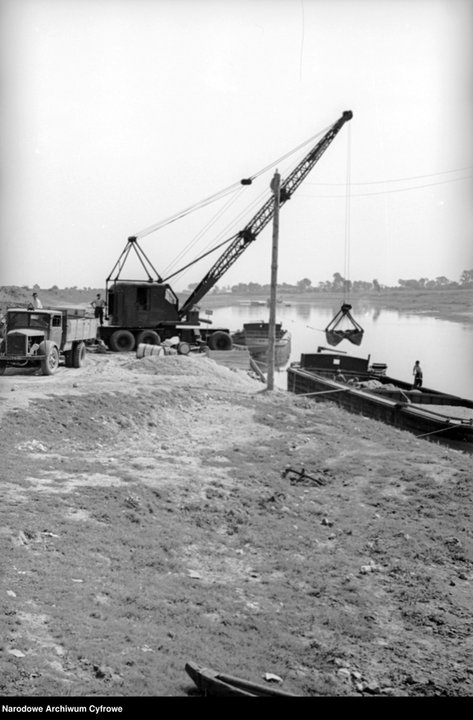 Budowa zakładów przemysłowych i osiedla mieszkaniowego Nowa Huta  - rok 1950