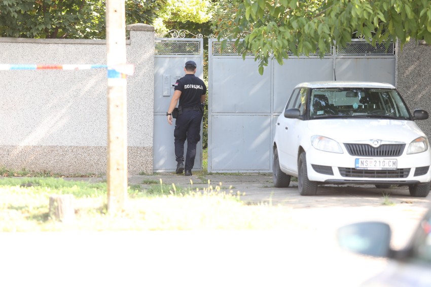 Uviđaj na mestu ubistva u Debeljači 