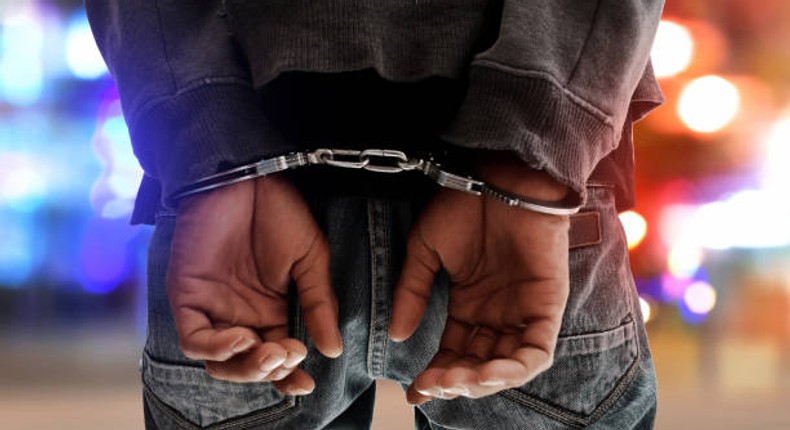 A Man in handcuffs. (iStock)