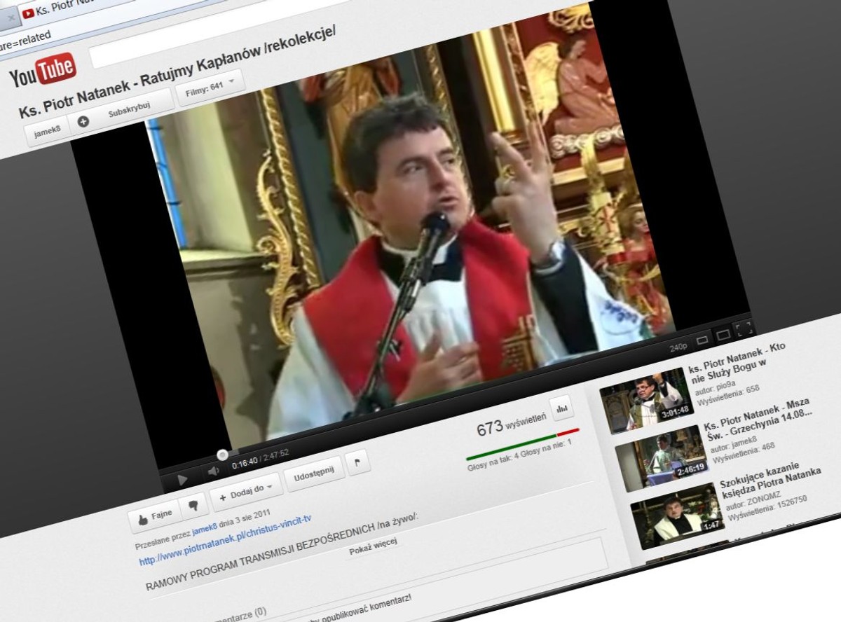 ksiądz piotr natanek you tube