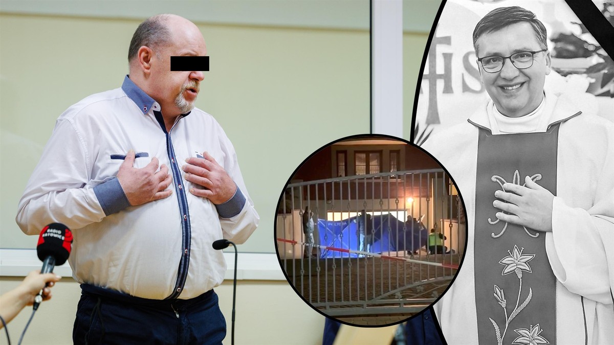 Zabójca księdza z Kłobucka usłyszał wyrok. Nie pomógł płacz w sądzie