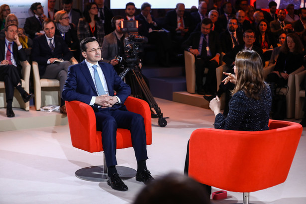 Mateusz Morawiecki w Brukseli