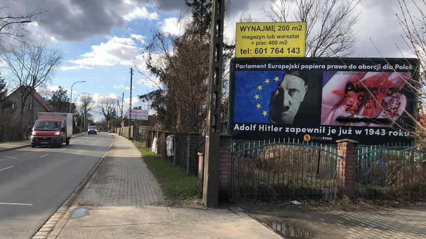 Wrocław. Kontrowersyjne banery przeciwników aborcji. Sprawa znajdzie finał w sądzie?