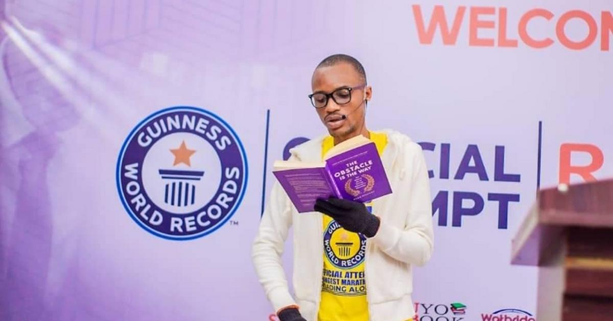 Meet the Nigerian man looking to break another elusive Guinness World Record