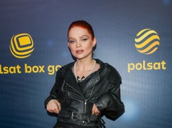 Grzeczna góra, a dół... trzeba zobaczyć... Stylizacja Margaret podbiła prezentację ramówki Polsatu [FOTO]