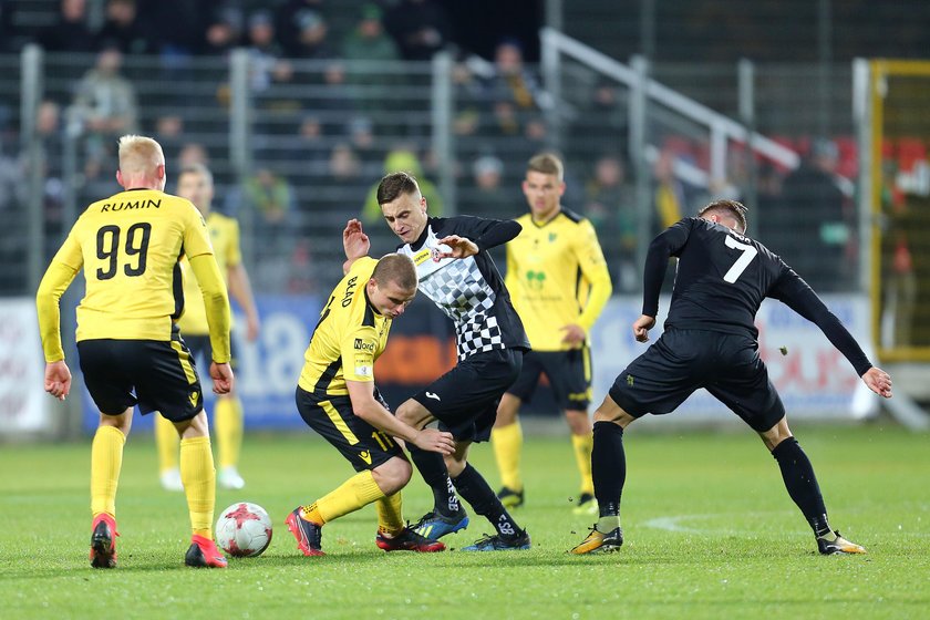 Pilka nozna. I liga. Bytovia Bytow - GKS Katowice. 03.11.2018