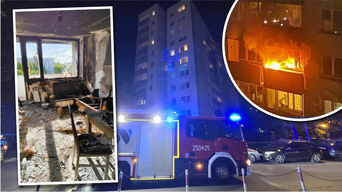 Dramat na Bielanach. Ogień zabrał im wszystko. Teraz liczy się każda złotówka