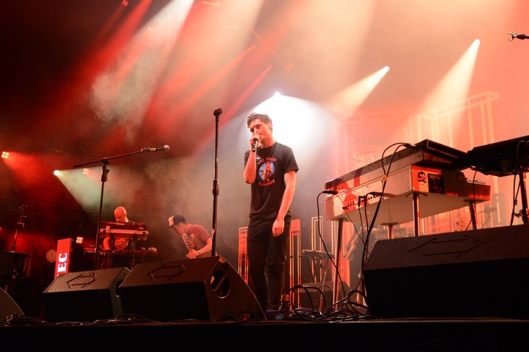 Dawid Podsiadło na koncercie Męskie Granie 2018. Warszawa 2018.08.20