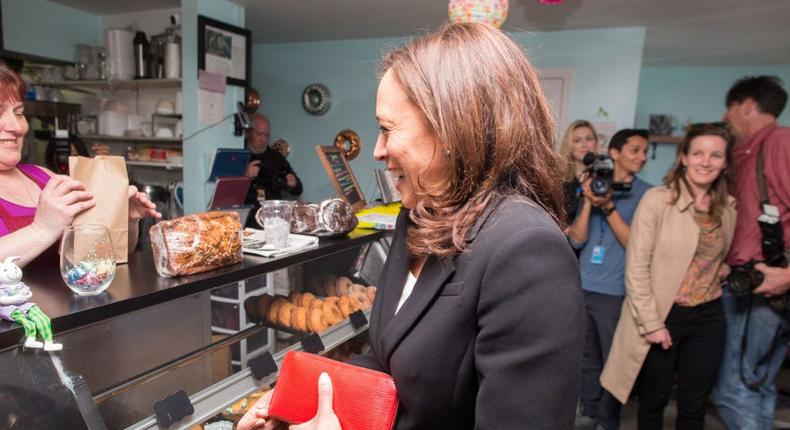 Kamala Harris wants to bolster small businesses.Scott Eisen/Getty Images