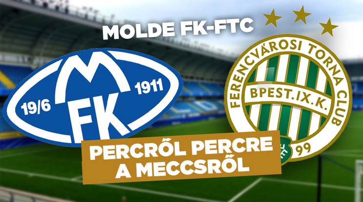 Molde-Ferencváros, BL-selejtező, playoffkör. / Grafika: Blikk