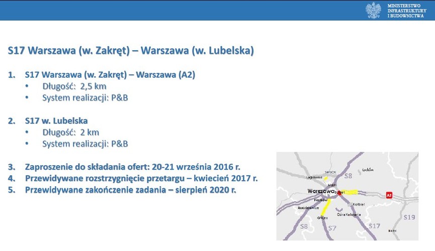 S17 Warszawa (w. Zakręt) – Warszawa (w. Lubelska)