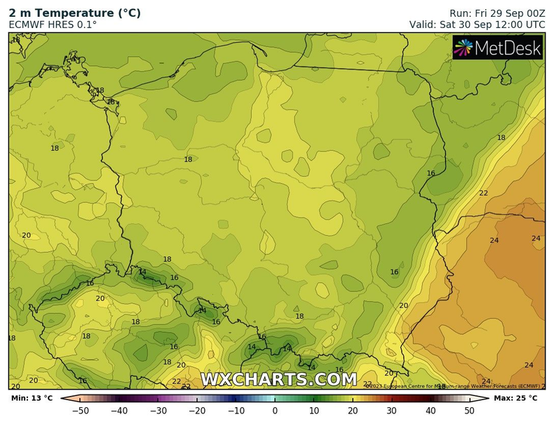 W weekend czeka nas wyraźne ochłodzenie