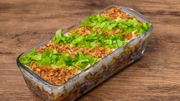 nie jarzynowa ani gyros. sałatka drwala idealna na imprezę. sałatka na imprezę sylwestrową