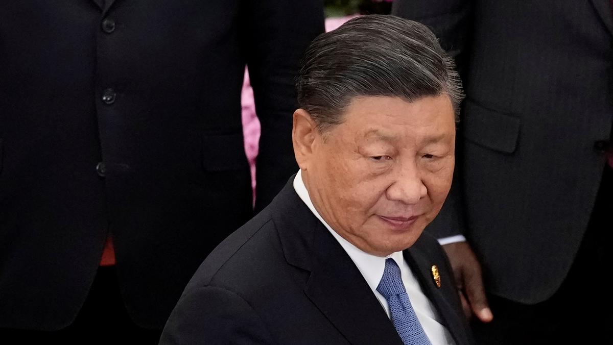 Przywódca Chin Xi Jingping