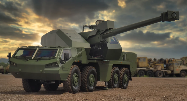 Top 10 African countries with the weakest self-propelled artillery units