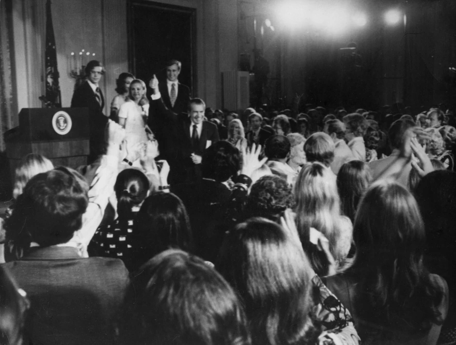 Nikson nakon podnošenja ostavke