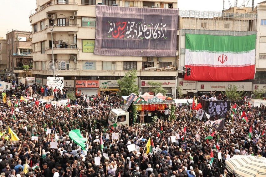 Komemoracija u Teheranu za ubijenog lidera Hamasa Ismala Hanijea 1. avgusta