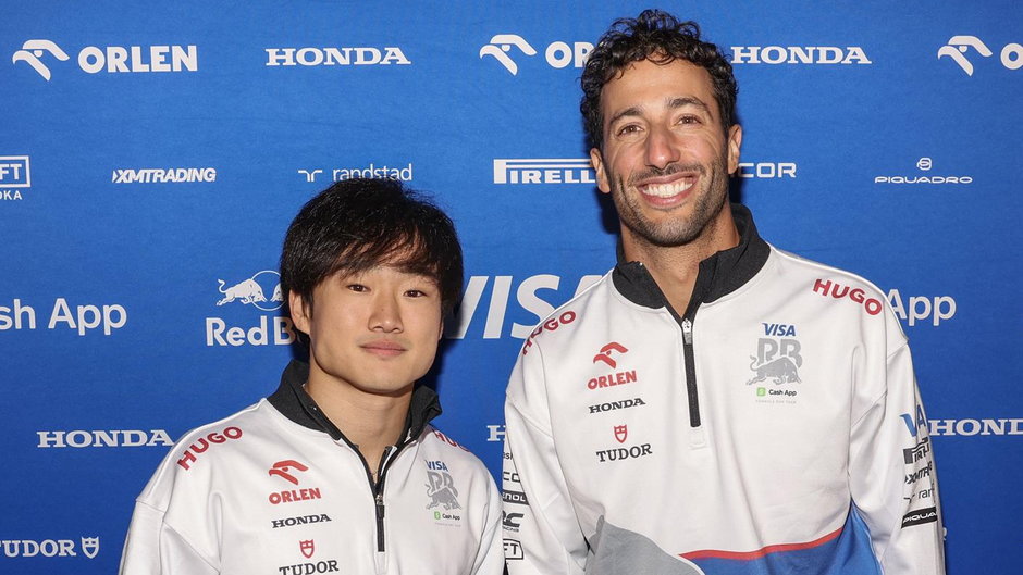 Czy Daniel Ricciardo i Yuki Tsunoda będą uśmiechać się równie szeroko po tym sezonie? 