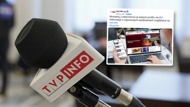 TVP Info opublikowało krótki komunikat. "Wracamy"