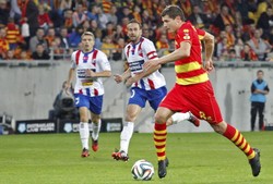 T-Mobile Ekstraklasa: Sześć bramek w meczu Jagiellonii z Podbeskidziem