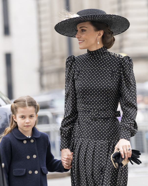 Księżniczka Charlotte i Kate Middleton