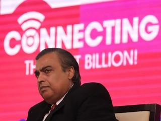 Mukesh Ambani, największy udziałowiec Reliance Industries Limited, New Delhi, 27 września 2017