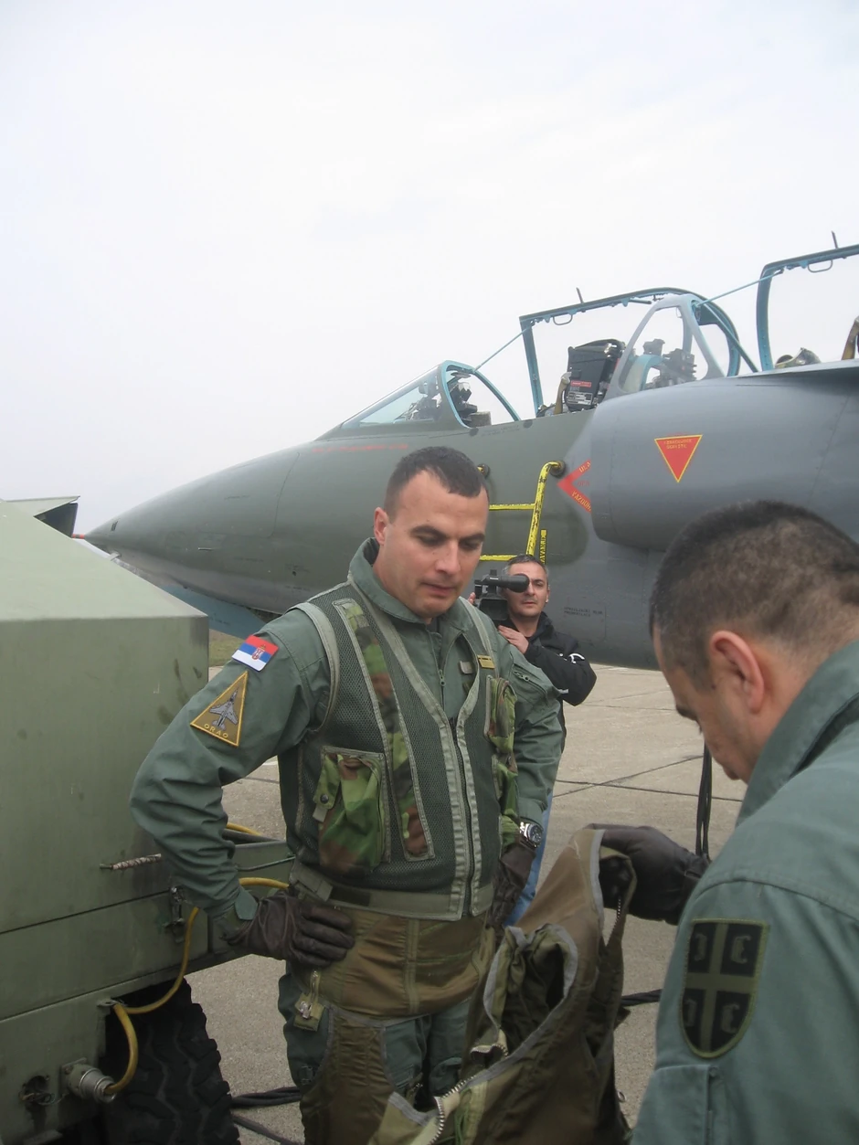 Priprema za prvi let: Aleksandar Gajić