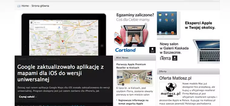 Najciekawsze polskie serwisy o Apple
