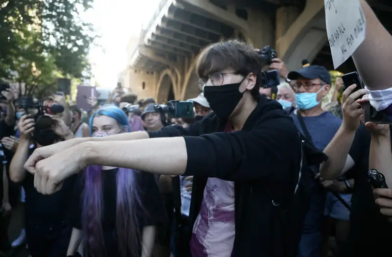 Protest środowisk LGBT w związku z aresztowaniem Margot / East News / Jakub Kamiński