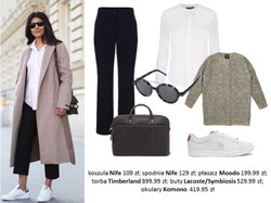 Wygodnie i wyjątkowo: STYLIZACJE do biura z butami sportowymi