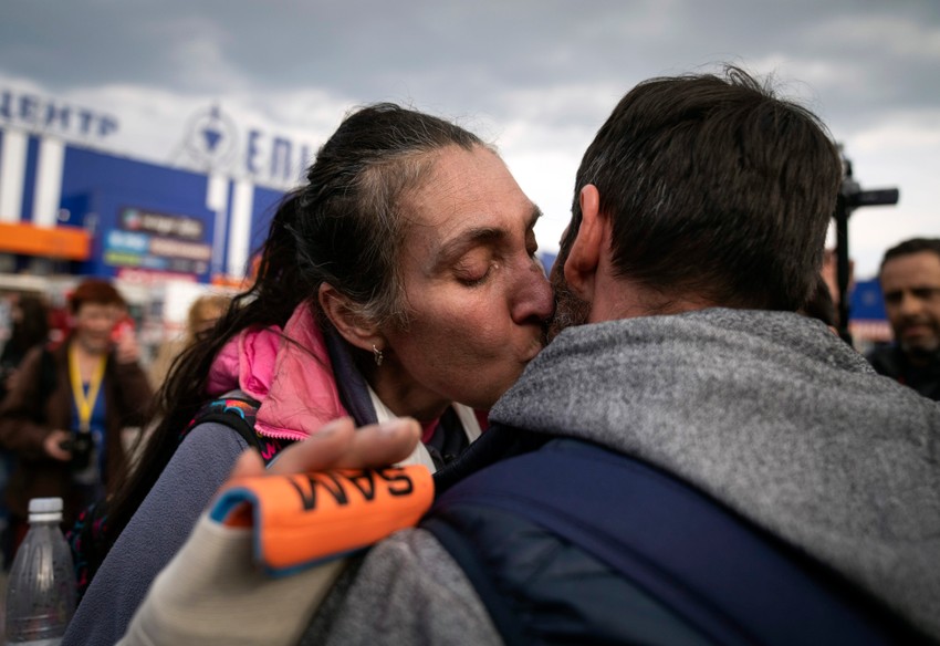 Evakuisani iz Marijupolja u Zaporožju