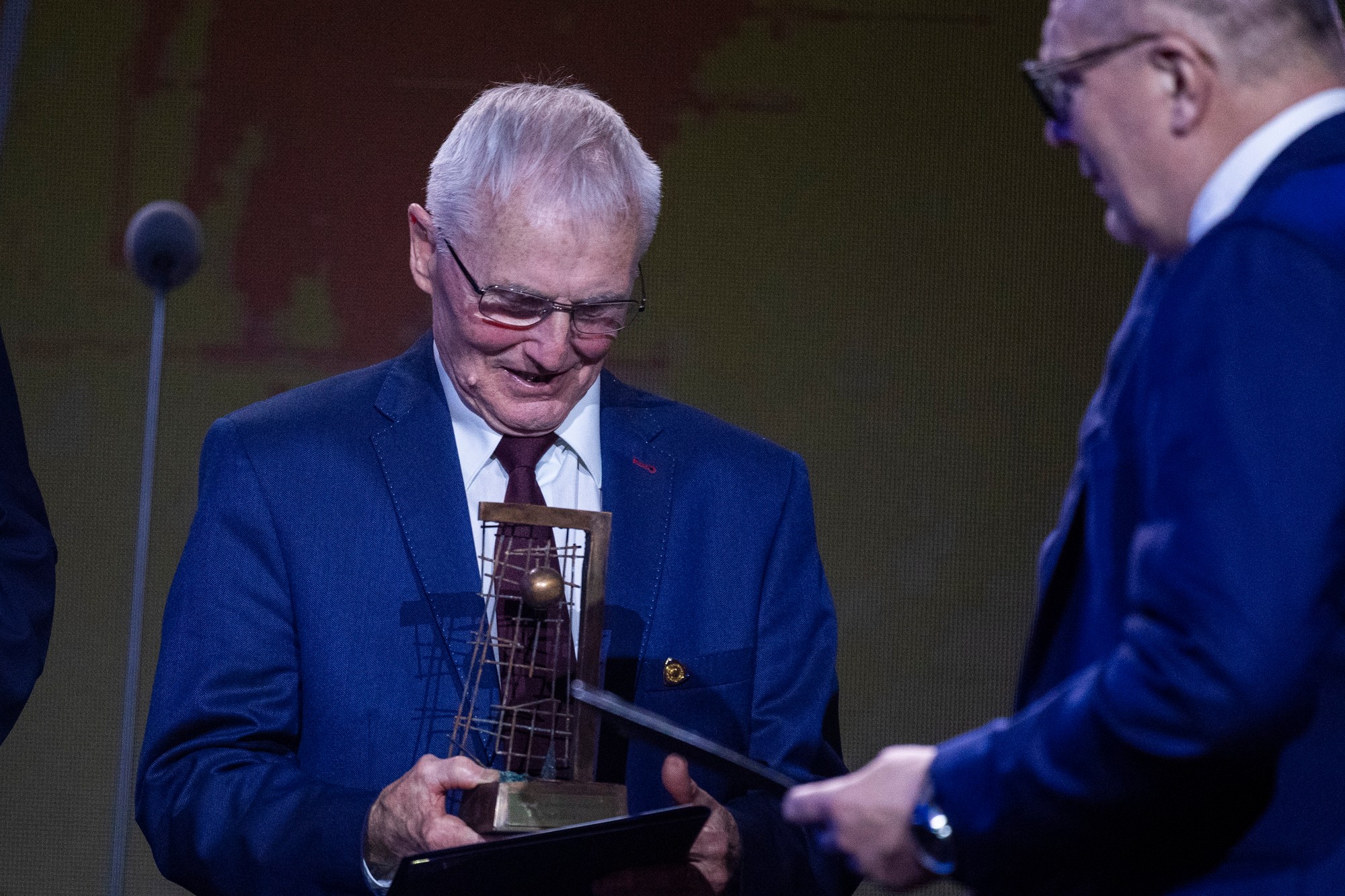 Bývalý futbalista Jozef Štibrányi. 