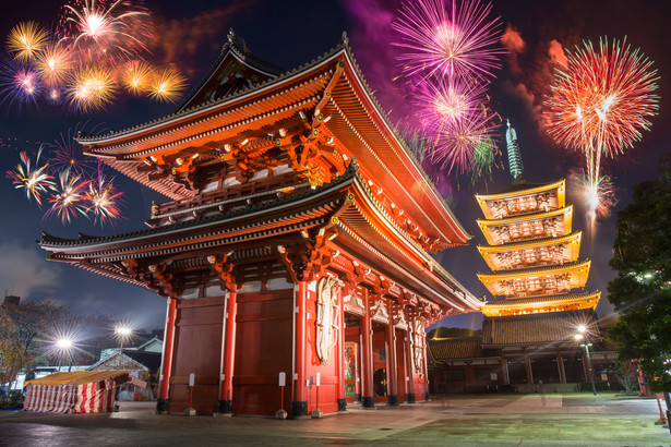 W Japonii Nowy Rok witany jest 108 udzeniami dzwonu w każdej buddyjskiej świątyni!