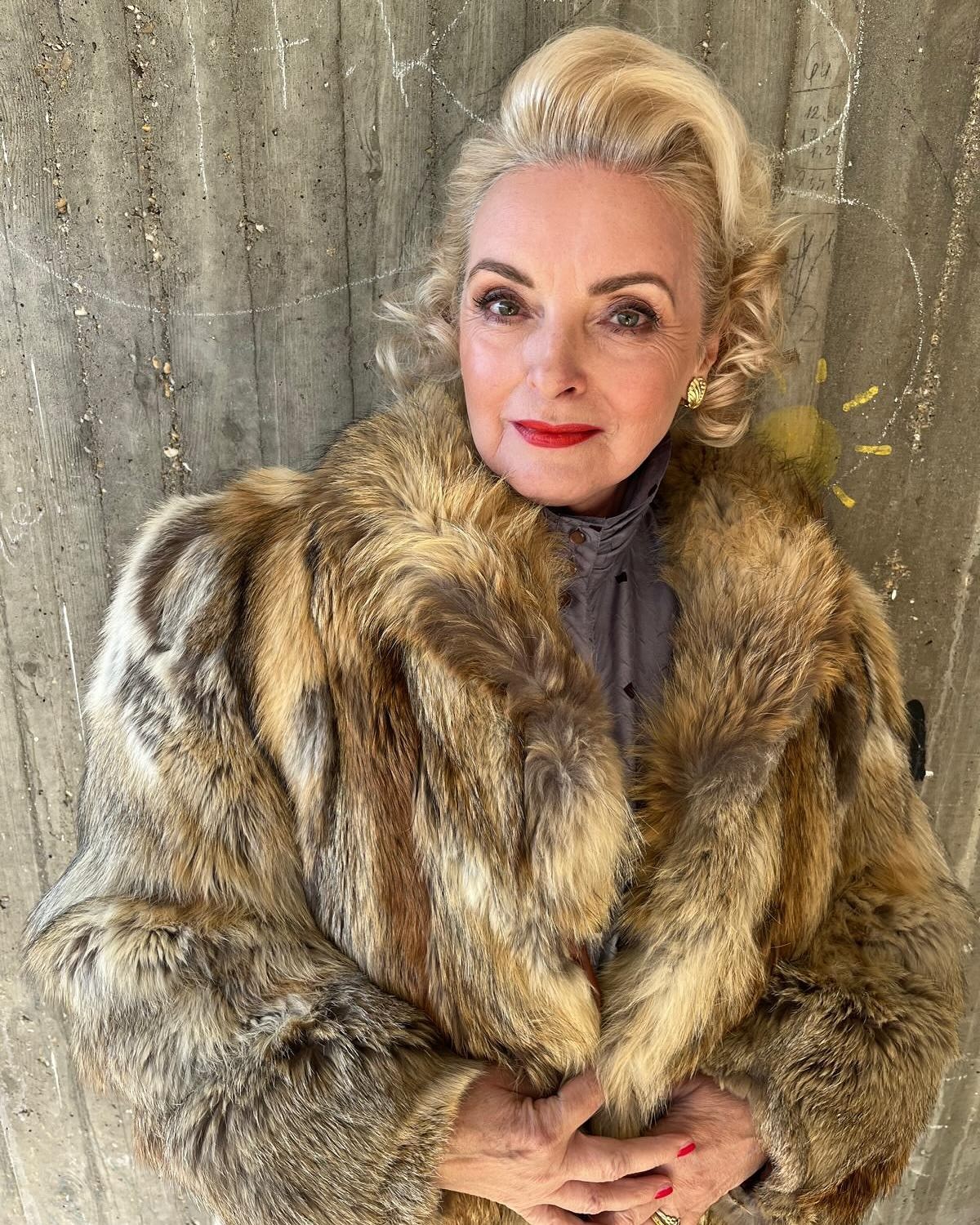 Herečka Eva Pavlíková.