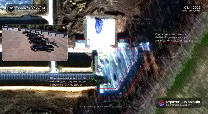 Do wystrzeliwania dronów często używane są amerykańskie półciężarówki