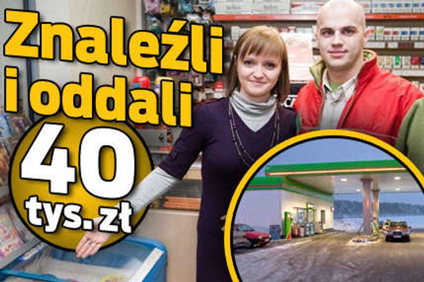 Znaleźli i oddali 40 tysięcy!